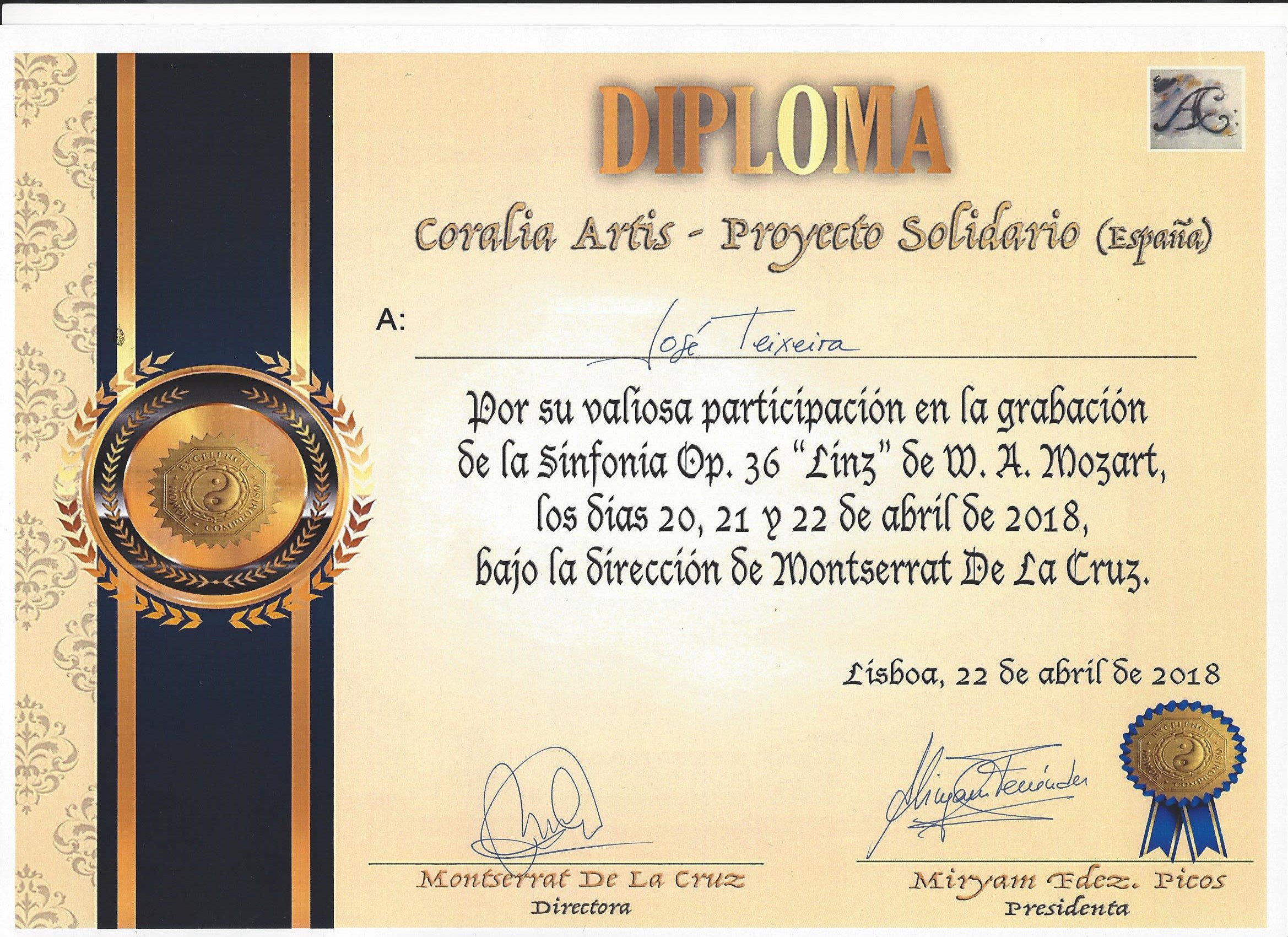 Diploma Gravação